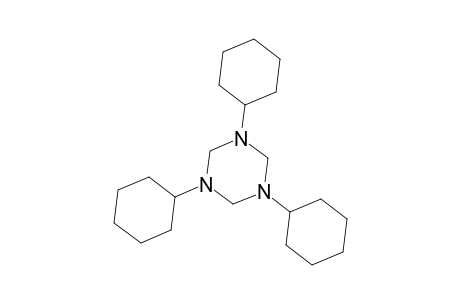 1,3,5-tricyclohexyl-1,3,5-triazinane