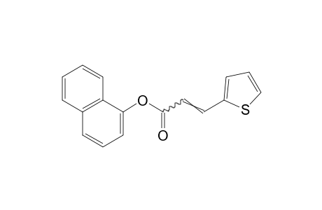 2-thiopheneacrylic acid, 1-naphthyl ester