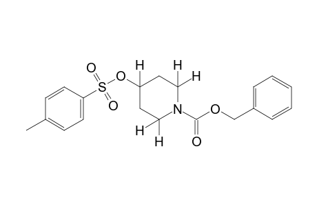 4-hydroxy-1-piperidinecarboxylic acid, benzyl ester, p-toluenesulfonate (ester)