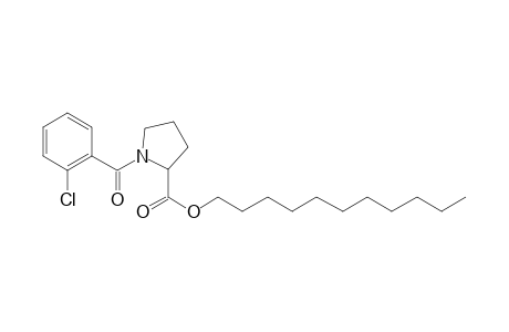 L-Proline, N-(2-chlorobenzoyl)-, undecyl ester