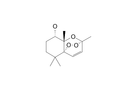 SYN-5-HYDROXY-2,2,6,8-TETRAMETHYL-7,9,10-TRIOXATRICYCLO-[6.2.2.0(1,6)]-DODEC-11-ENE