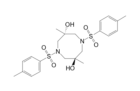 trans-1,5-bis(p-tolylsulfonyl)-3,7-dimethyloctahydro-1,5-diazoncine-3,7-diol