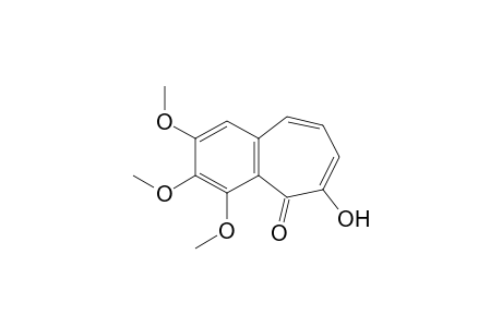 6-hydroxy-2,3,4-trimethoxy-5H-benzocyclohepten-5-one