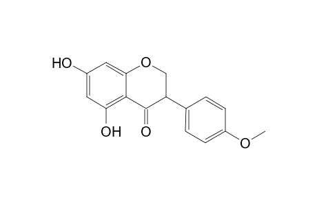 5,7-dihydroxy-3-(4-methoxyphenyl)chroman-4-one