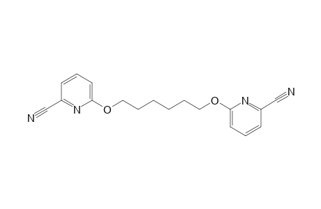 6,6'-(hexamethylenedioxy)dipicolinonitrile