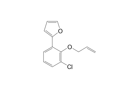 2-(2-(Allyloxy)-3-chlorophenyl)furan