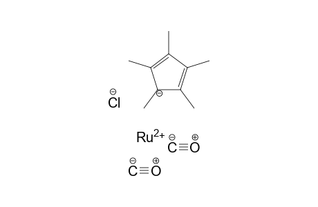 Dicarbonylchloro(1,2,3,4,5-pentamethylcyclopentadienyl)ruthenium