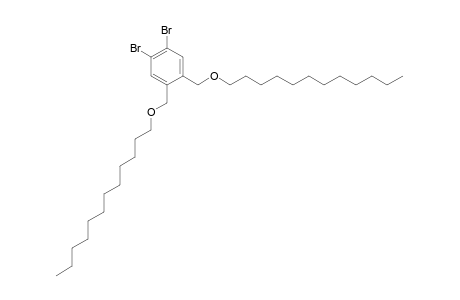 Benzene, 1,2-dibromo-4,5-bis[(dodecyloxy)methyl]-