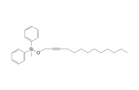 1-Diphenylmethylsilyloxytridec-2-yne