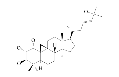 CYCLOARTAN-23-E-ENE-1-ALPHA,2-ALPHA,3-BETA,25-TETROL