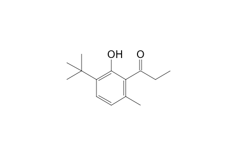 3'-Tert-butyl-2'-hydroxy-6'-methylpropiophenone