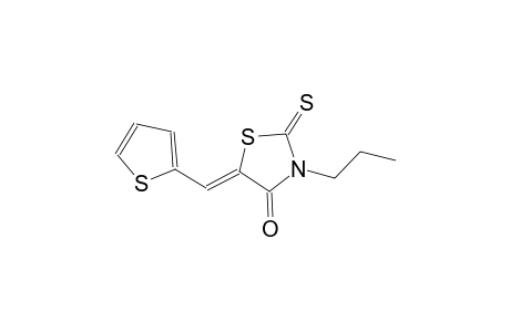 (5Z)-3-propyl-5-(2-thienylmethylene)-2-thioxo-1,3-thiazolidin-4-one