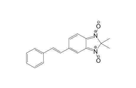 2,2-Dimethyl-5-(2'-phenylethenyl)-2H-benzimidazole-1,3-Dioxide