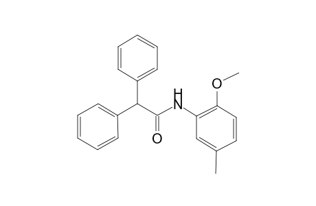 N-(2-Methoxy-5-methylphenyl)-2,2-diphenylacetamide