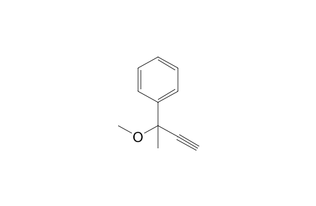 (1-Methoxy-1-methyl-prop-2-ynyl)benzene