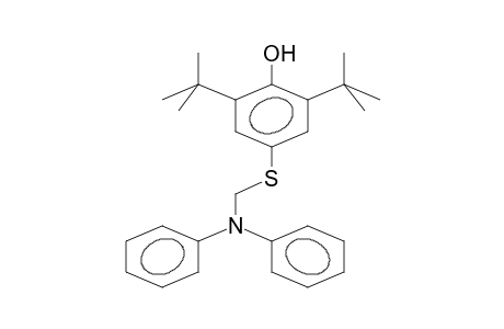 N-(3,5-DI-TERT-BUTYL-4-HYDROXYPHENYLTHIOMETHYL)-N,N-DIPHENYLANILINE