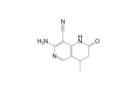 7-Amino-8-cyano-3,4-dihydro-4-methyl-1,6-naphthyridin-2(1H)-one