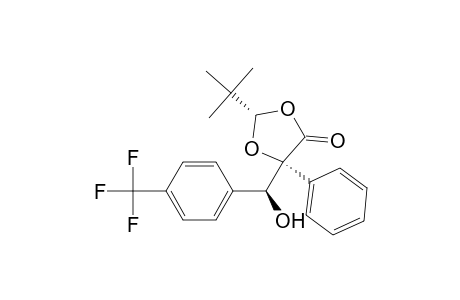 (2S,5R,1'S)-2-(tert-butyl)-5-[1'-hydroxy-1'-(4-trifluoromethylphenyl)methyl]-5-phenyl-1,3-dioxolane-4-one