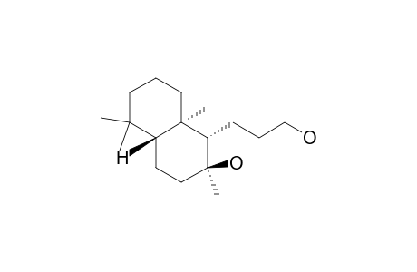 1-Naphthalenepropanol, decahydro-2-hydroxy-2,5,5,8a-tetramethyl-, (1.alpha.,2.alpha.,4a.beta.,8a.alpha.)-(.+-.)-