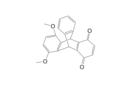 5,8-Dimethoxy-4a,9,9a,10-tetrahydro-9,10-[1,2]benzenoanthracene-1,4-dione