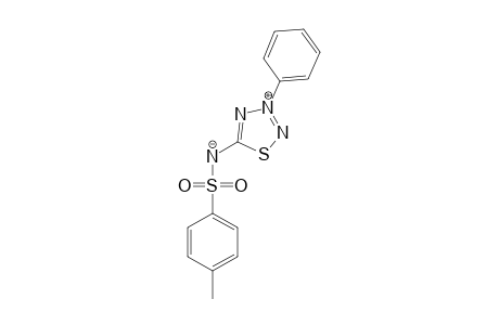 3-PHENYL-1,2,3,4-THIATRIAZOLIUM-5-PARA-TOLUENESULPHONAMIDIATE