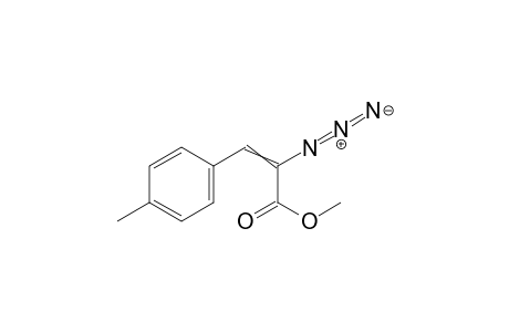 alpha-azido-p-methylcinnamic acid, methyl ester