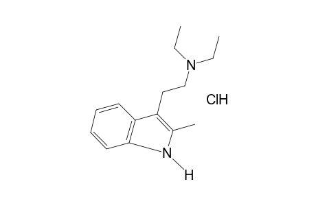 3-[2-(diethylamino)ethyl]-2-methylindole, monohydrochloride