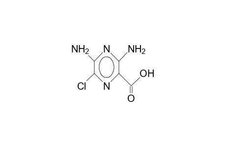 6-CHLORO-3,5-DIAMINOPYRAZINECARBOXYLIC ACID