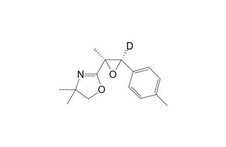 (R*,R*)-1-Deutero-1,2-epoxy-2-(4,4-dimethyl-2-oxazolin-2-yl)-p-tolylpropane