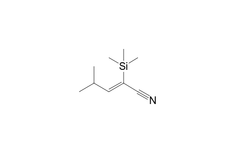 4-Methyl-2-trimethylsilyl-2-pentenenitrile