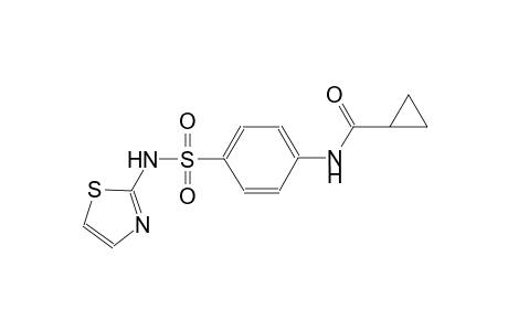 N-{4-[(1,3-thiazol-2-ylamino)sulfonyl]phenyl}cyclopropanecarboxamide