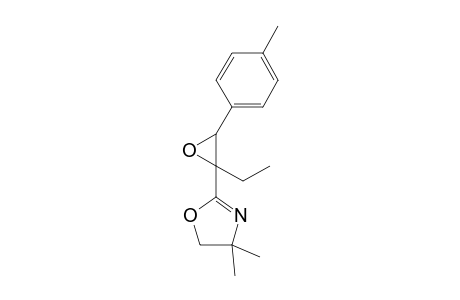 (E)-1,2-Epoxy-2-(4,4-dimethyl-2-oxazolin-2-yl)-1-p-tolylbutane