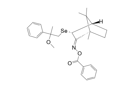 [(1R)-2-BENZOYL-OXIMO-ENDO-3-BORNYL]-(2-METHYL-2-METHOXY-2-PHENYL-1-ETHYL)-SELENIDE;MAJOR-ISOMER