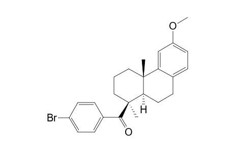 19-(PARA-BROMOPHENYL)-12-METHOXY-PODOCARPA-8,11,13-TRIEN-19-ONE