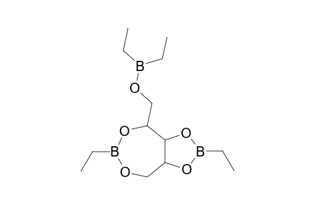 XYLITOL, CYCLIC 1,2:3,5-BIS(ETHYLBORONATE) 4-(DIETHYLBORINATE)