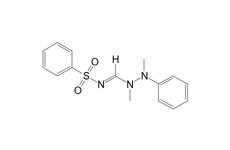 N-(phenylsulfonyl)formimidic acid, 1,2-dimethyl-2-phenylhydrazide