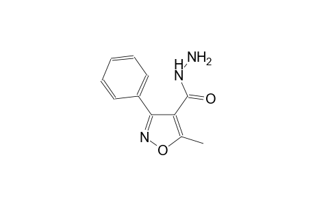 5-methyl-3-phenyl-4-isoxazolecarboxylic acid, hydrazide