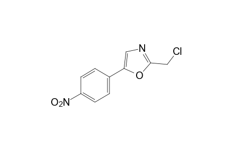 2-(chloromethyl)-5-(p-nitrophenyl)oxazole