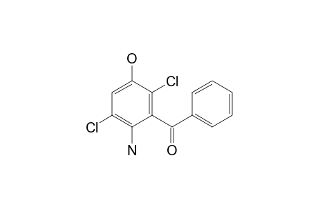 Methanone, (2-amino-3,6-dichloro-5-hydroxyphenyl)phenyl-