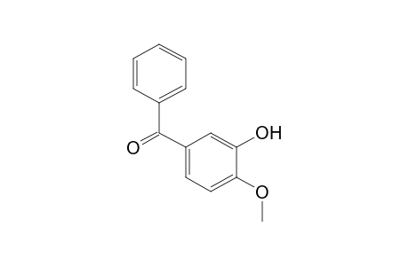 3-hydroxy-4-methoxybenzophenone