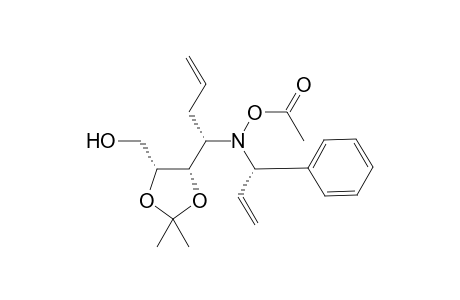 3-{(Acetyloxy)[(1S)-1-phenyl-3-butenyl]amino}-1,2,3-trideoxy-4,5-O-(1-methylethylidene)-D-ribo-hex-1-enitol