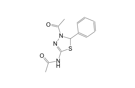 4-ACETYL-2-ACETYLAMINO-5-PHENYL-4,5-DIHYDRO-1,3,4-THIADIAZOLE