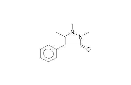 1,2,3-TRIMETHYL-4-PHENYLPYRAZOL-5-ONE