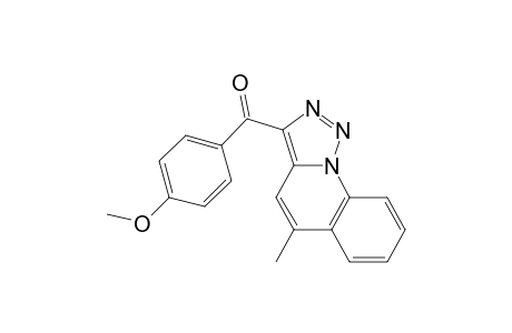 (4-Methoxyphenyl)(5-methyl-[1,2,3]triazolo[1,5-a]quinolin-3-yl)methanone