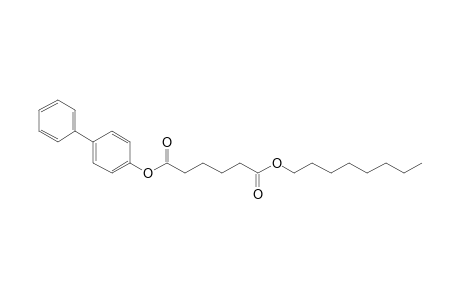 Adipic acid, 4-biphenyl octyl ester