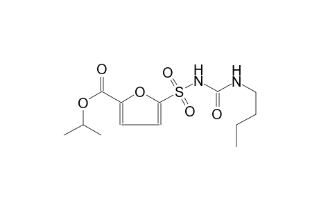 2-furancarboxylic acid, 5-[[[(butylamino)carbonyl]amino]sulfonyl]-, 1-methylethyl ester