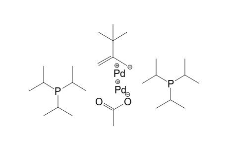 mu-(Acetate)-mu-(2-tert-butylallyl)-bis(triisopropylphosphine)dipalladium(I)