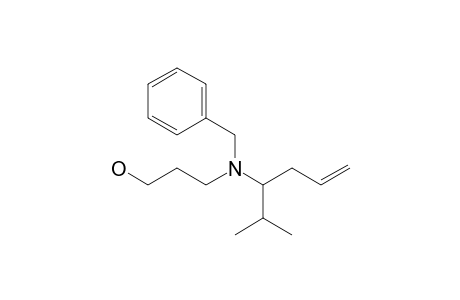 3-[(N-(1'-Allyl-2'-methylpropyl)-N-benzylamino]-1-propanol