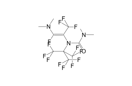 N-(1-TRIFLUOROMETHYL-2-FLUORO-2-DIMETHYLAMINOVINYL)-N-PERFLUORO-TERT-BUTYL-N',N'-DIMETHYLUREA