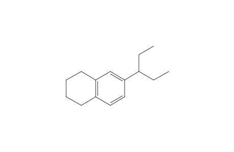 Naphthalene, 6-(1-ethylpropyl)-1,2,3,4-tetrahydro-